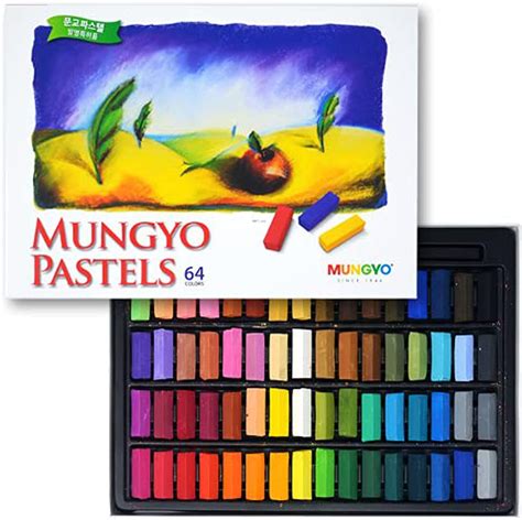 Mungyo Non Toxic Square Chalk Soft Pastel 64 Pack