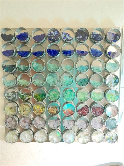 How I Organize Display And Store My Sea Glass Display Glass Sea Glass