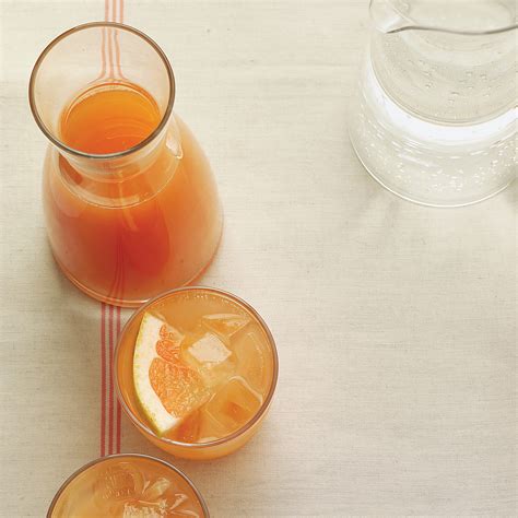 Ginger Grapefruit Spritzer Recipe Martha Stewart