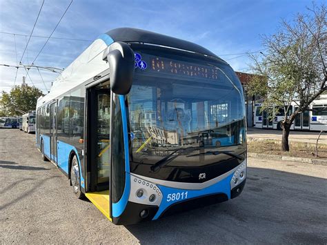 The First New Trolleybuses Of Municipal Transport Arrived From The Czech Republic