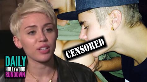 Justin Bieber Bites Strippers Boob Miley Cyrus Loves Weed Hates