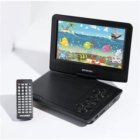 9 Inch Portable Dvd Player With Swivel Screen By Sylvania Montgomery Ward