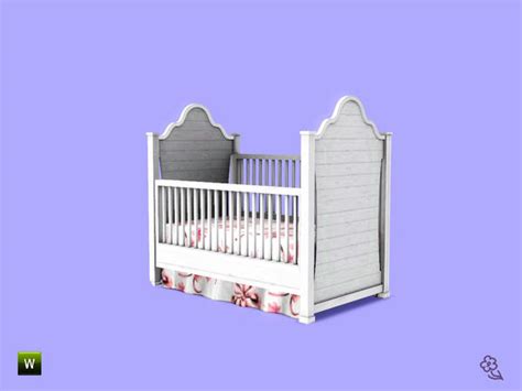 The Sims Resource Cottage Nursery Crib