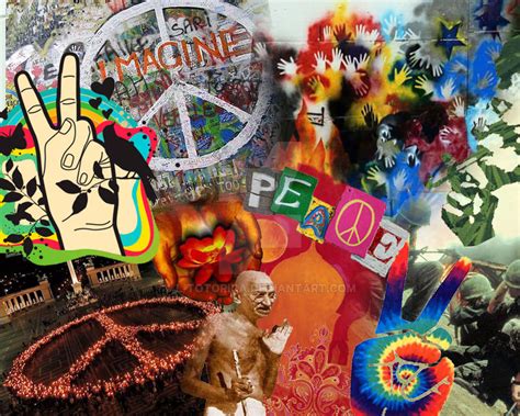 Peace Collage By L Totorica On Deviantart