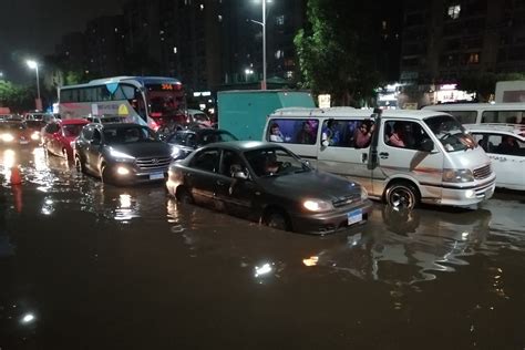 بالصور أمطار غزيرة في مصر وتوقعات باستمرار تقلبات الطقس