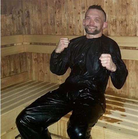 Sauna Suit Sweatsuit Mens Suits Vinyl Olds Hot Leather Pinterest