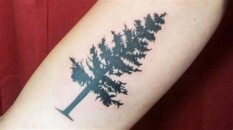 Pine Tree Tattoo Designs