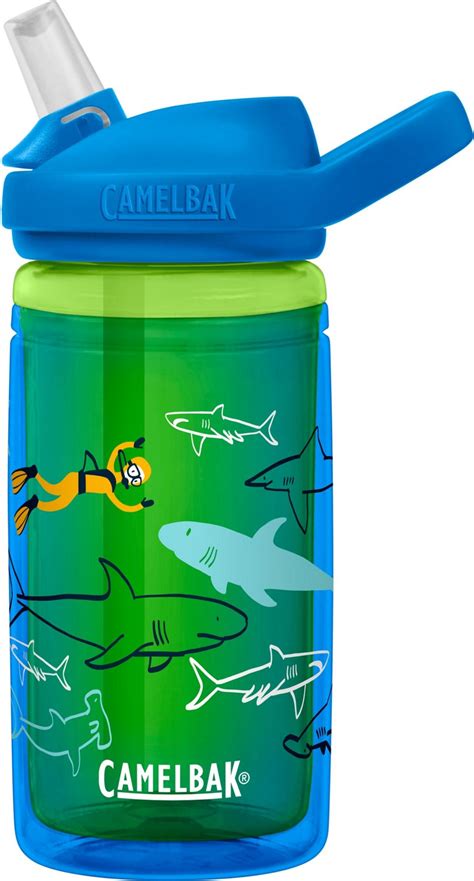 Camelbak Eddy Kids Scuba Sharks 14 Oz Water Bottle Academy