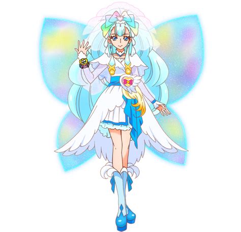Cure Ange Mother Heart Style Precure Render By Ffprecurespain On