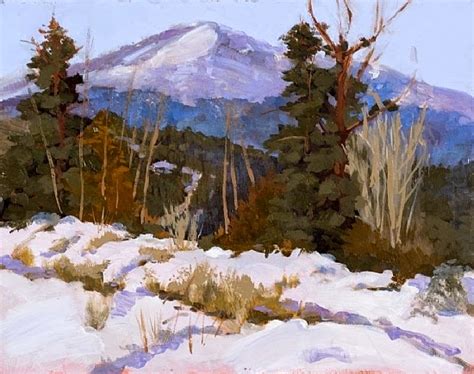 Daily Painters Of Colorado Colorado Landscape Oil Painting Pikes Peak