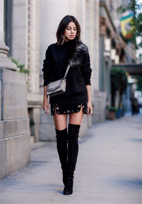 9 Casual Ways You Can Pull Off Thigh High Boots During The Day