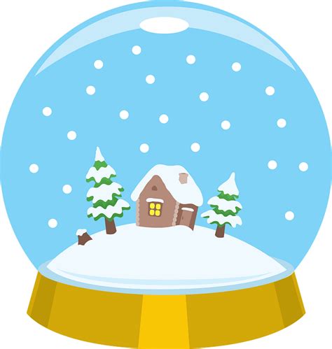 Snowman Blue Ball Claus Illustration Crystal Santa Christmas Clip