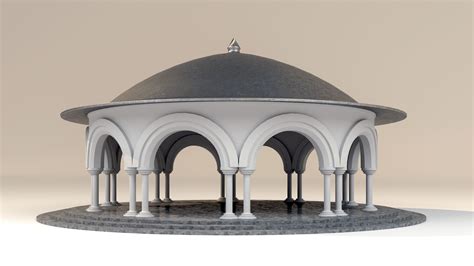 Dome Architectural 3d Model Cgtrader