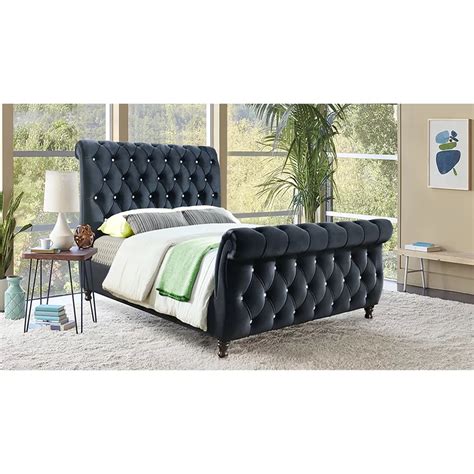 Darby Home Co Delgadillo Upholstered Sleigh Bed Wayfair Upholstered