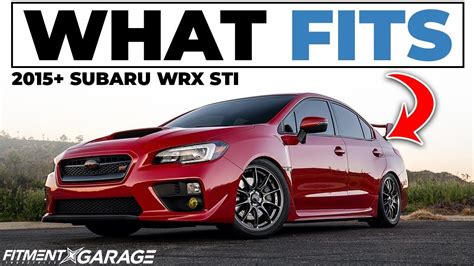 2015 2020 Subaru Wrx Sti What Wheels Fit Youtube