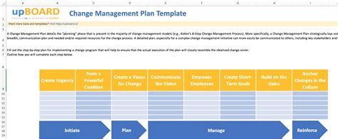 Change Management Excel Template Doctemplates Gambaran