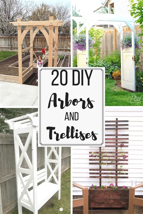 21 Diy Arbor And Trellis Ideas For Your Garden Artofit