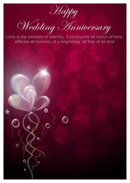 39 Free Anniversary Card Templates In Word Excel Pdf