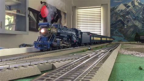 Lionel Legacy Cnj The Blue Comet 833 Running Session Youtube