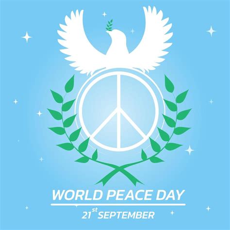 International Peace Day Concept Illustration Concept Present Peace