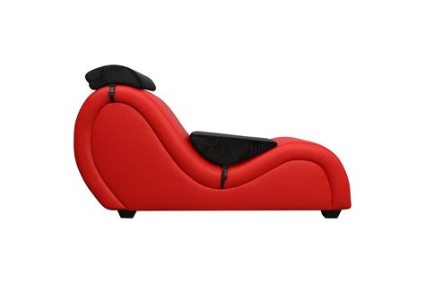 Kama Sutra Chaise Tantra Chair Sex Sofa Love Couch Yoga Seat Red With Cushions