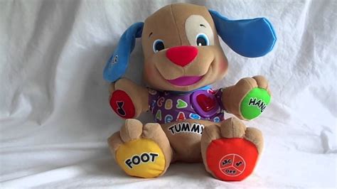 Fisher Price Love To Play Plush Puppy Dog 2007 Laugh And Learn Youtube