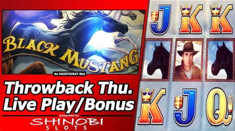Black Mustang Slot Tbt Double Or Nothing Live Play And Free Spins