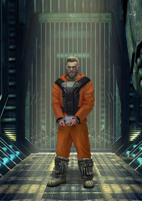 Artstation Sci Fi Prisoner Concept