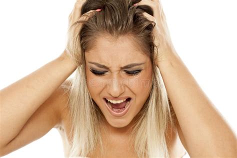 957 Upset Woman Pulling Hair Stock Photos Free And Royalty Free Stock