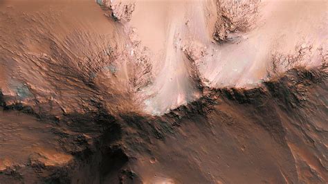 Hd Wallpaper Mars Nasa Dune Landscape Aerial View Planet