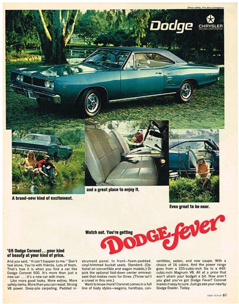 1968 Dodge Coronet Muscle Car Ads Dodge Muscle Cars Mopar Cars Rat
