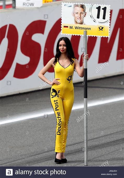 Grid Girl On Germany Gp