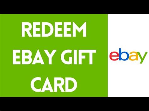How To Redeem EBay Gift Card Redeem Use EBay Gift Card Step By Step YouTube