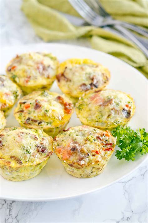 Mediterranean Breakfast Egg Muffins