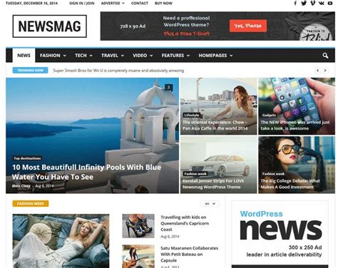 Newsmag Theme For Magazine Newspapers Wp Solver Biggest Colleges Wordpress Theme