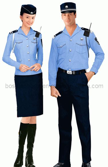 Custom Security Guard Uniform For Men And Women China Security