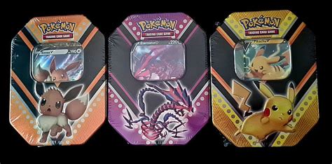 Pokémon V Power Tins Whats Inside The Tin Coded Yellow
