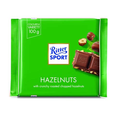 Ritter Sport Hazelnut Chocolate Bar G Mygroser