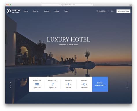 40 Best Hotel Booking Wordpress Themes 2021 Colorlib