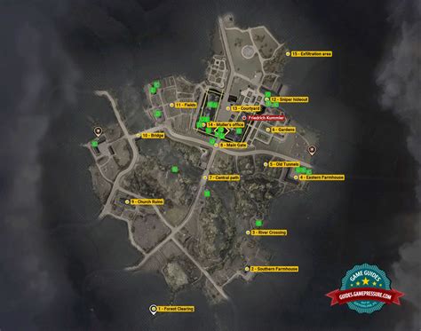 Sniper Elite 5 Mission 2 Occupied Residence Map And Description Of