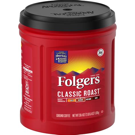 Standard classic coffee and a classic book box subscription for $51.99. Folgers® Classic Roast® Coffee - SmartLabel™