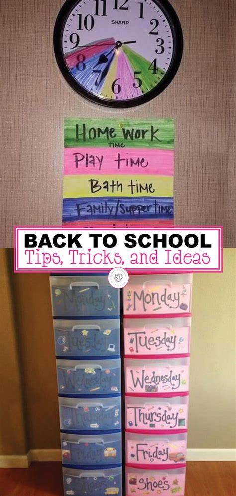 Back To School Hacks Tips And Tricks For Kids Families And Teachers