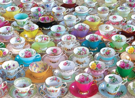 Mismatched Tea Cups And Saucers Party Favors Bridal Shower Baby