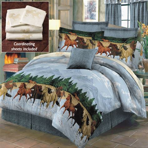 Pier one bedroom sets &#. Bedding set - Horse running water edge | Horse Themed Fashion