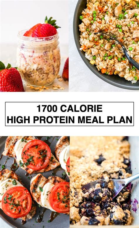 1700 Calorie High Protein Meal Plan Artofit