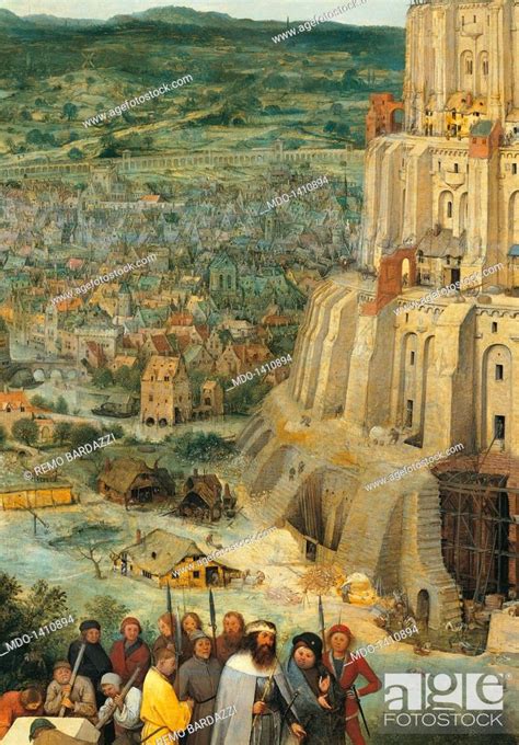 The Tower Of Babel By Pieter Bruegel The Elder 1563 16th Century