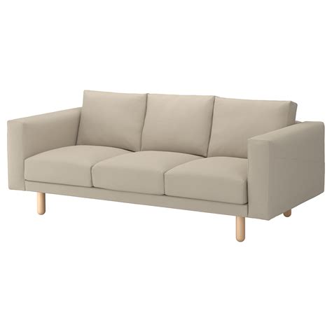 NORSBORG 3 Seat Sofa Edum Beige Birch IKEA Hong Kong And Macau