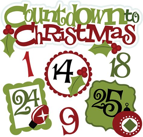 90 Christmas Countdown Svg Free Download Free Svg Cut Files And