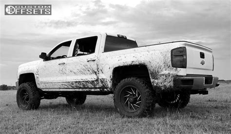 Wheel Offset 2017 Chevrolet Silverado 1500 Super Aggressive 3 5