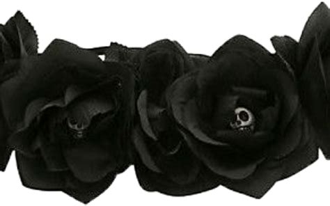 Download Flowercrown Blackflowercrownuse Flower Tumblr Gothic Black